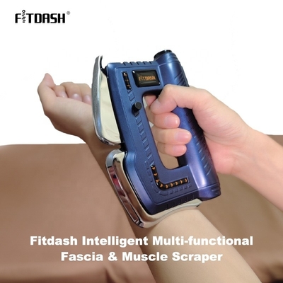 Мультифункциональный Fitdash NMES массажёр Умный мышечный скребчик с функцией нагрева вибрации