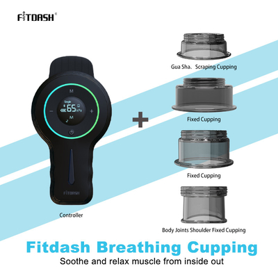 Fitdash Вакуумный массажный стакан Массажный кнопка метод управления Прочность всасывания -10 кПа -60 кПа