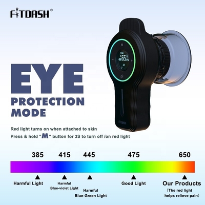 Усовершенствованный вакуумный стаканчик Fitdash с красным светом и источником питания