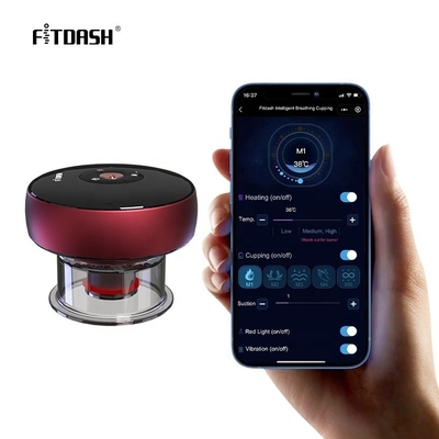 Fitdash Интеллектуальная дыхательная чашка с материалом ABS PC и динамической инфракрасной технологией