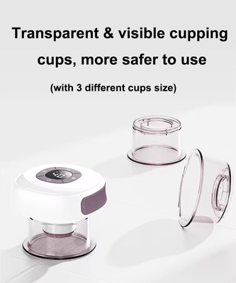 Fitdash Digital Meridian Cupping Device Cupping Therapy с интенсивностью всасывания -60-0 кПа