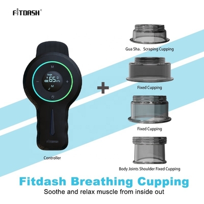 Fitdash ABS Компьютерный кубковый терапевтический набор 6 шт. Массажные чашки для целлюлита Вакуумная терапия кубковой терапии