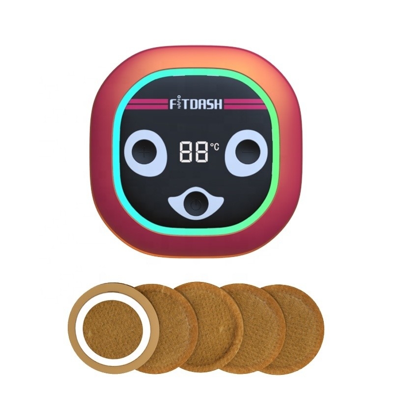 Портативная терапия с помощью электрического массажа Fitdash и красного света около 100 г.