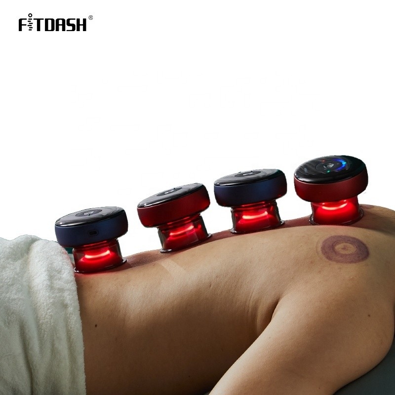 Электрический стимулятор типа С для капель Fitdash Pulsating Vibrating Cupping Machine